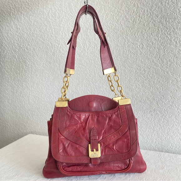 Dolce & Gabbana Burgundy 3 compartments bag - Picture 3 of 15